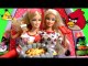 Camper Barbie Loves Angry Birds Camping Fun Playset Muñecas Campamento Campeggio with Bad Piggies