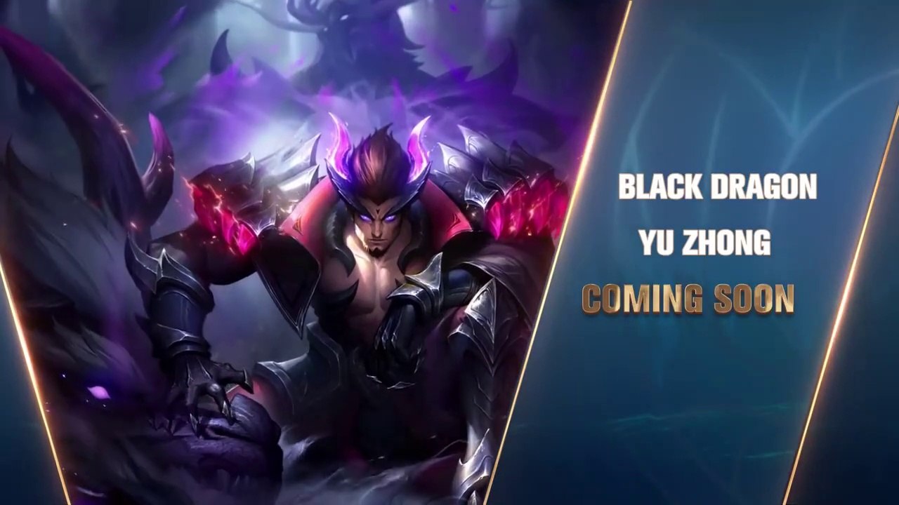 Hero Spotlight  Yu Zhong  Black  Dragon  Mobile Legends Bang Bang
