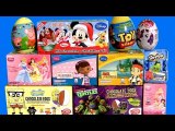 Giant EASTER Eggs SURPRISE Peppa TMNT SpongeBob MyLittlePony Mickey Minnie SHOPKINS Disney FROZEN