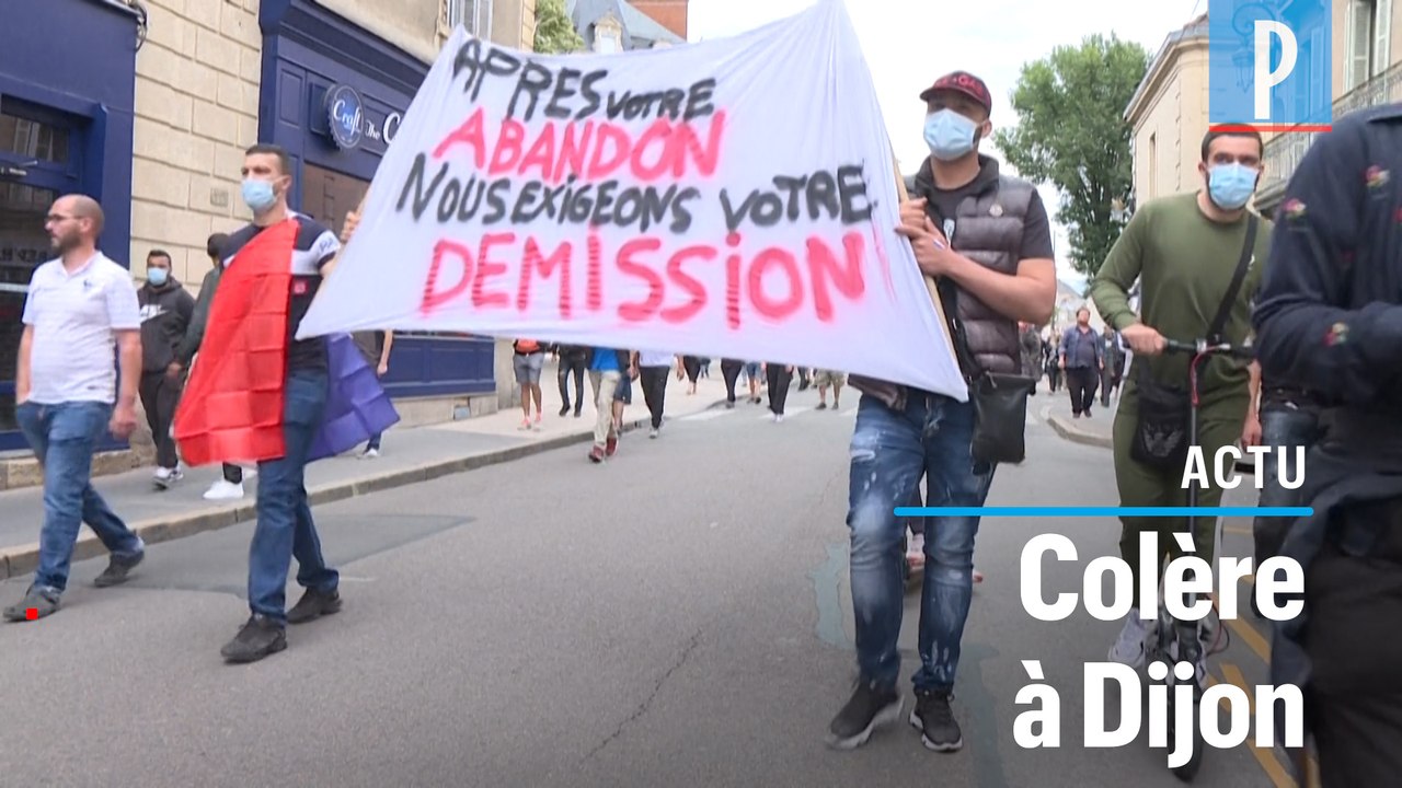 Dijon: après les violences, des manifestants demandent la démission du préfet