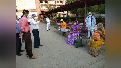 आर.डी.गार्डी से 2 मरीज डिस्चार्ज