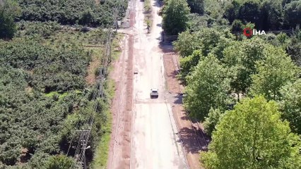 Tarihi kalenin yolunda yenileme çalışması başlatıldı