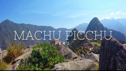 Machu Picchu, Perú - La ciudad perdida de los Incas _ 4K Ultra HD