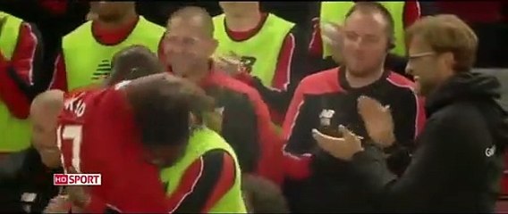 At anfield,  20 April 2016  ,Merseyside_derby , largest liverpool's victory against everton since EPL  (match 2 of 2)