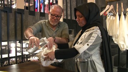 Babasına yetiştiremediği sıvı geçirmeyen külotla diğer hastaların imdadına yetişecek