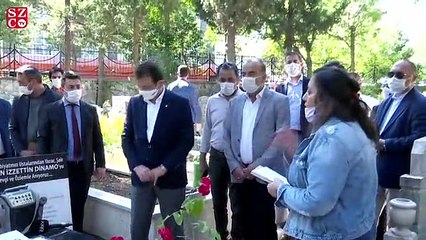 İmamoğlu, severek okuduğu yazarı mezarı başında andı