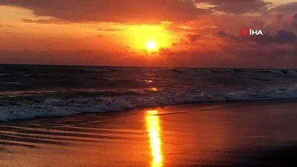 Samandağ’da gün batımı