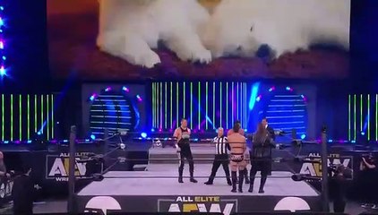 Best Friends vs. Sammy Guevara & Chris Jericho + Britt Baker segment