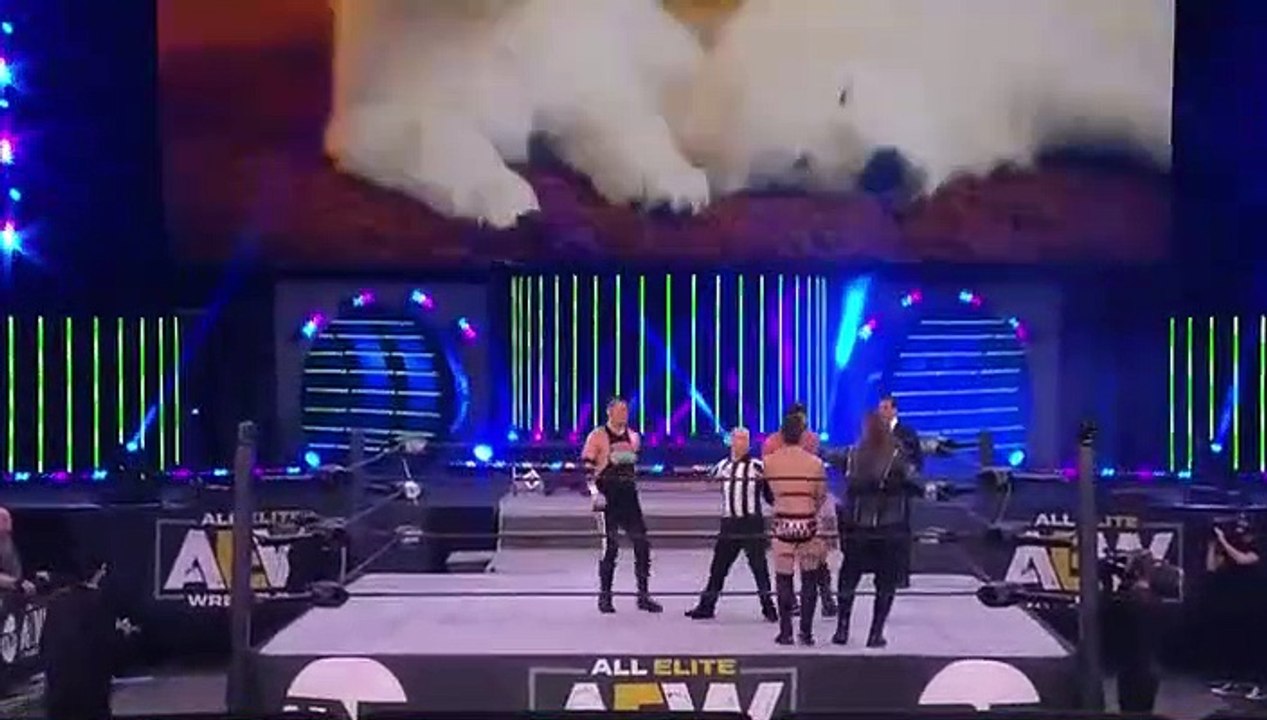 Best Friends vs. Sammy Guevara & Chris Jericho + Britt Baker segment