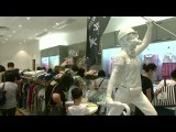 Hong Kong store owner refuses to remove 'Lady Liberty' statue