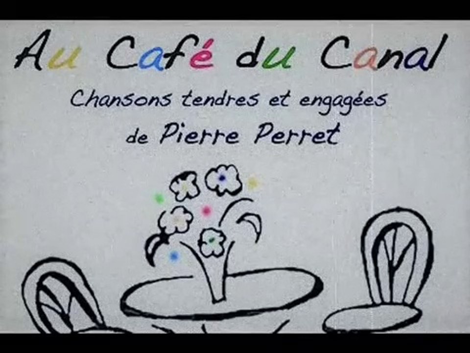 Au café du canal.