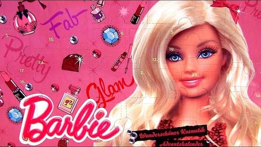 barbie christmas advent calendar