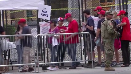 '유세 준비' 트럼프 캠프 6명, 코로나19 확진 / YTN