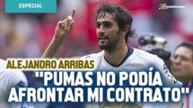 Económicamente, Pumas no podía afrontar mi contrato: Alejandro Arribas