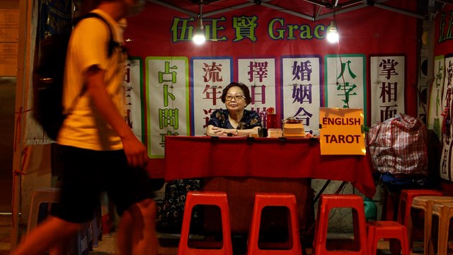 Hong Kong fortune-tellers struggle as Covid-19 pandemic keeps tourists away
