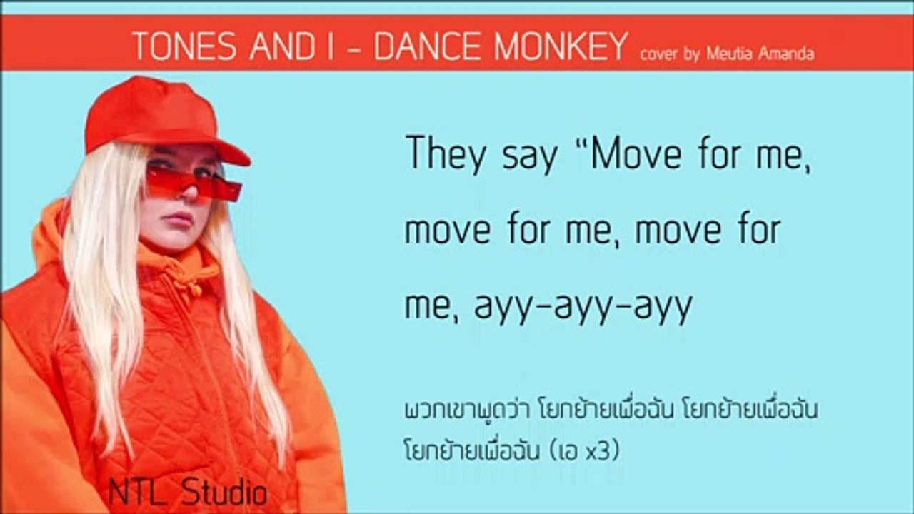 Tones and I - Dance monkey เนื้อเพลงแปลไทย cover by Meutia Amanda