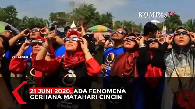 Langka! Hari Ini Gerhana Matahari Cincin, Terulang Lagi Tahun 2039