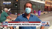 Fox News talks to rally goers on the ground in Tulsa ahead of Trump's arrival