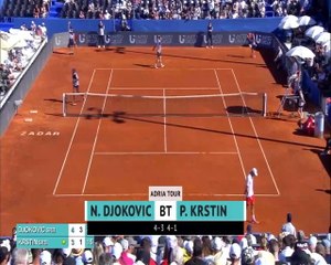 Djokovic eases to opening day double in Zadar