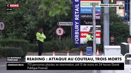 Attaque au couteau à Reading : au moins 3 morts, un suspect arrêté