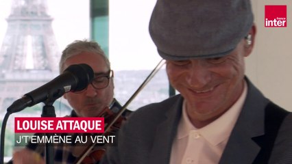 Louise Attaque : "J't'emmène au vent" pour France Inter à la Maison de la Radio