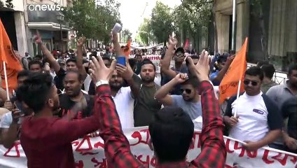 Европа: акции в поддержку беженцев