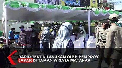 Puncak Kembali Ramai, Pemprov Jabar Lakukan Rapid Test