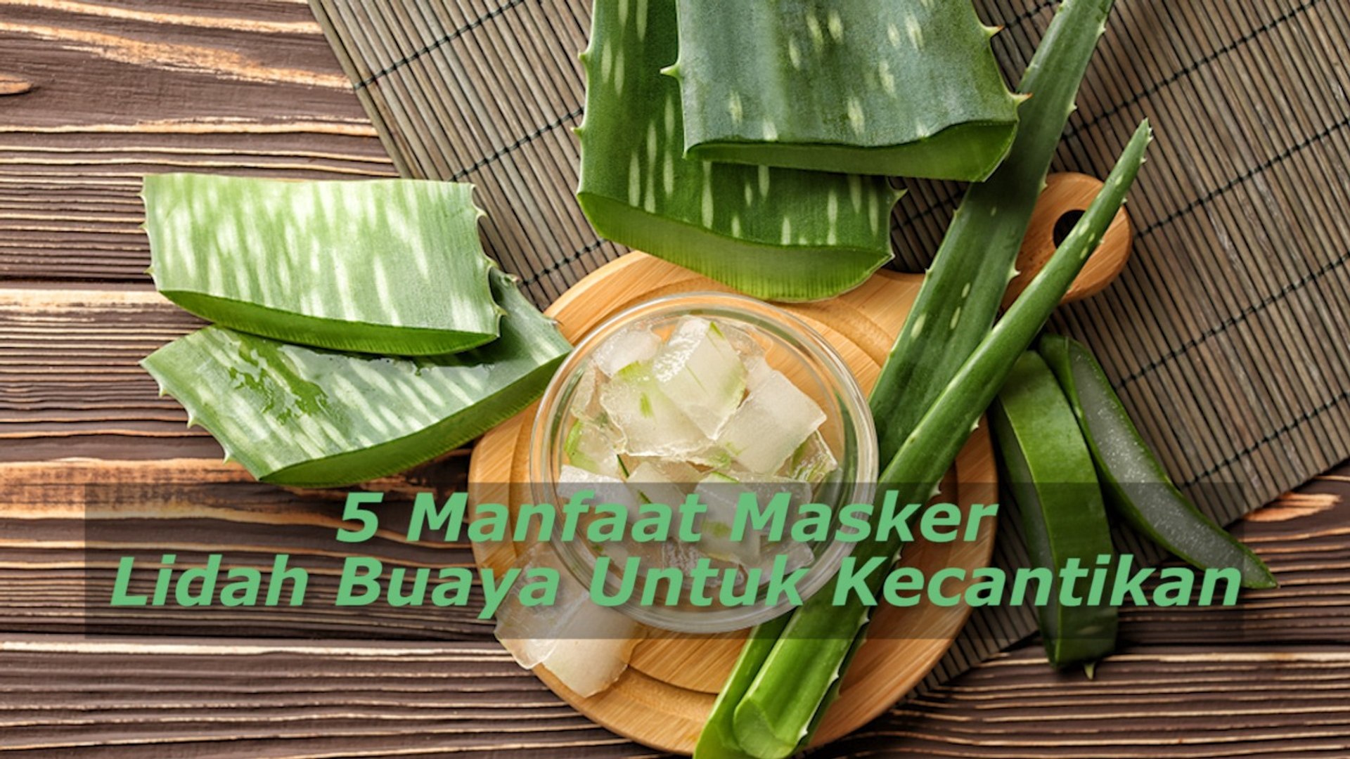 ⁣5 Manfaat Masker Lidah Buaya Untuk Kecantikan