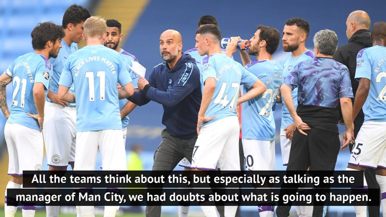 Transfer market is uncertain, but we need to focus on winning - Guardiola