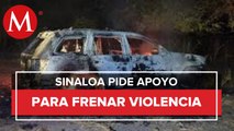 Sinaloa pide más presencia de la Guardia Nacional por violencia en Culiacán