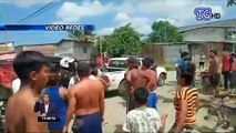 Dos policías fueron agredidos por moradores de una parroquia del cantón Yaguachi