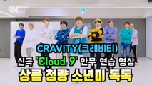 크래비티(CRAVITY), 신곡 '클라우드 나인(Cloud 9)' 청량 소년미 톡톡 안무 연습