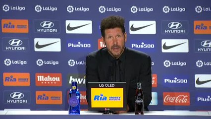 Simeone: "Hay que reinventarse sin buscar excusas"