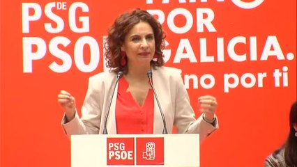 Montero critica a Feijóo por respaldar la línea dura del PP que erosiona al Gobierno con la pandemia