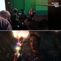 Ironman Avengers Endgame climax scene•Ironman snap scene