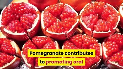 The most important 6 benefits of pomegranate