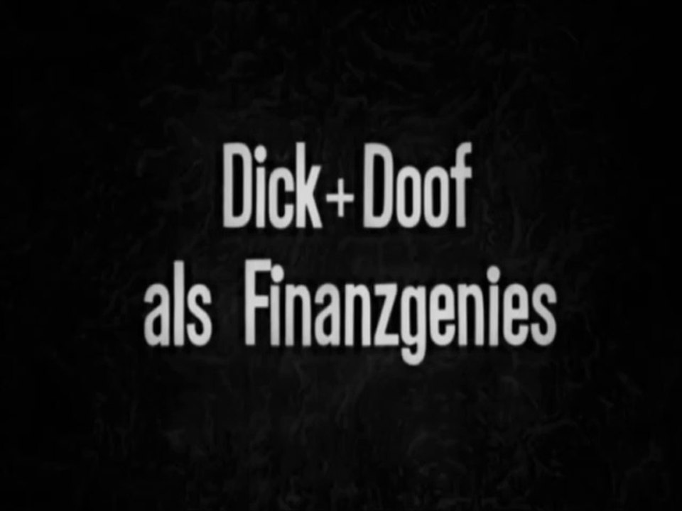 Laurel & Hardy als Finanzgenies (1935)