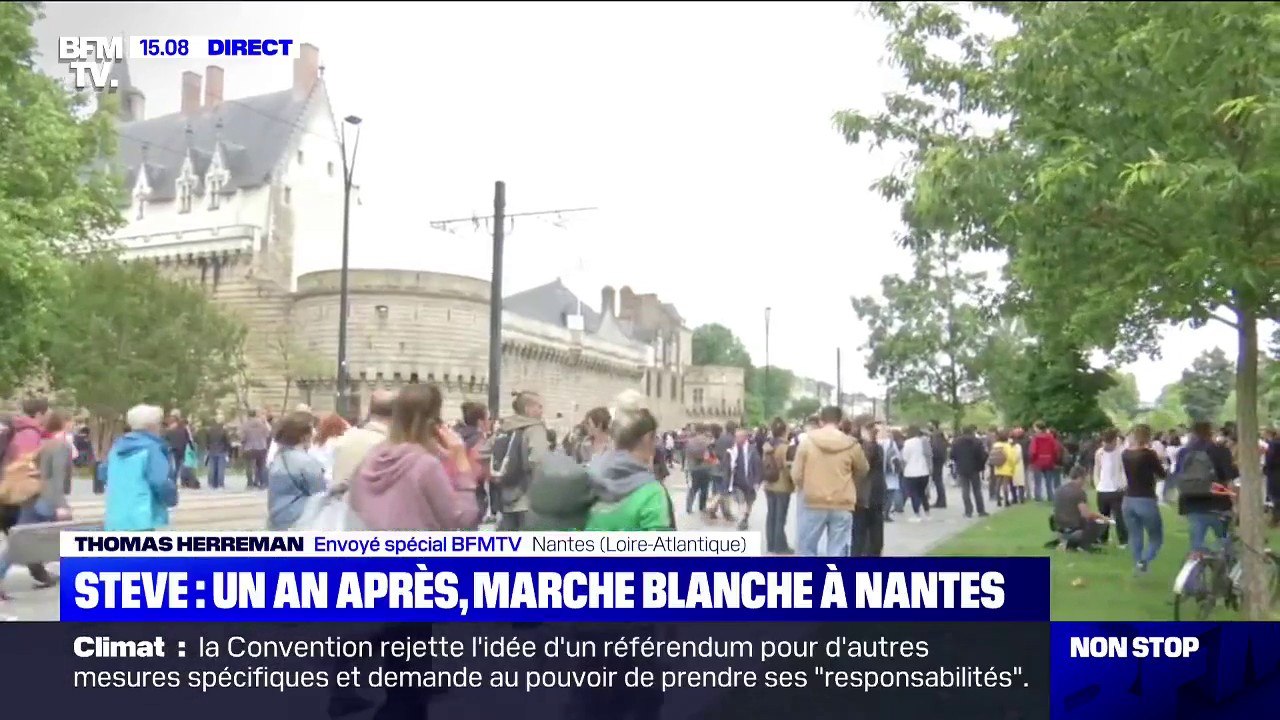 Un an après la mort de Steve Maia Caniço, une marche blanche organisée à Nantes