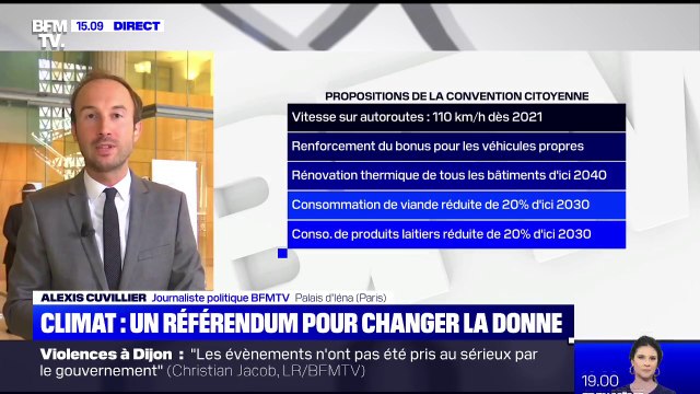 Climat: la convention citoyenne veut un référendum sur la Constitution et le crime d' écocide