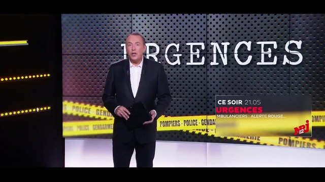 Spéciale Ambulanciers: Alerte rouge pour le secouristes de l'ombre un inédit d'Urgences ce soir à 21h05 sur NRJ12 présenté par Jean-Marc Morandini
