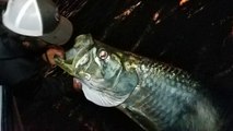 Personal Best Tarpon!  Night Fishing for Monsters!