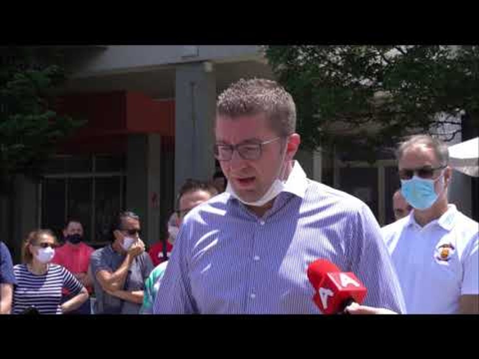 Mickoski: Kërkesën për kryeministër  shqiptar, BDI mund ta promovojë vetëm në radhët e saj