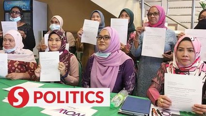 Fifty Johor PKR women’s wing members quit party