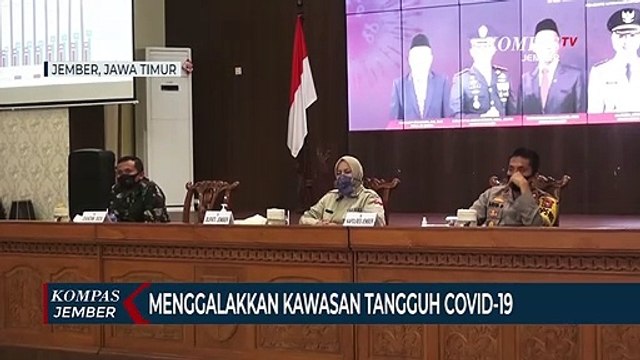 Pemkab Jember Menggalakkan Kawasan Tangguh Covid-19