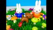 LEARNING COLORS MIFFY the Bunny Toys EASTER Egg Hunt Forest Garden-