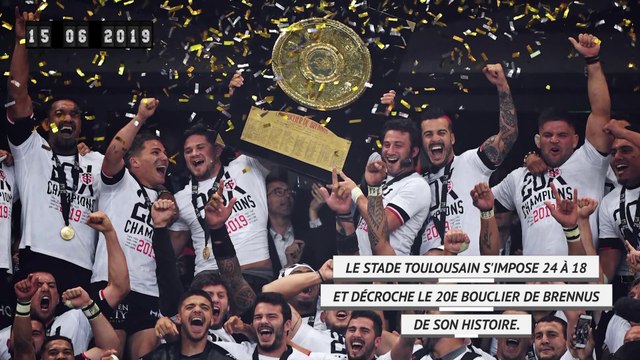 Top 14 - Il y a un an, Toulouse soulevait son 20e Bouclier de Brennus
