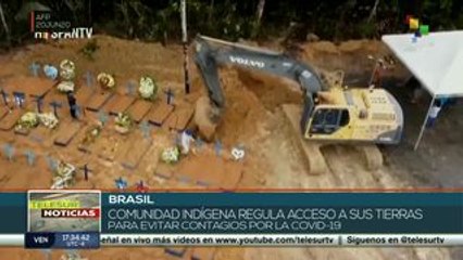 Comunidad indígena de Brasil restringe accesos para evitar contagios