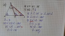 Ejercicio Nº20 Triángulos Geometría de Calvache