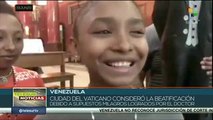 Venezolanos celebran la beatificación de José Gregorio Hernández