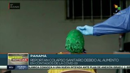 Sistema sanitario de Panamá colapsa debido a la pandemia